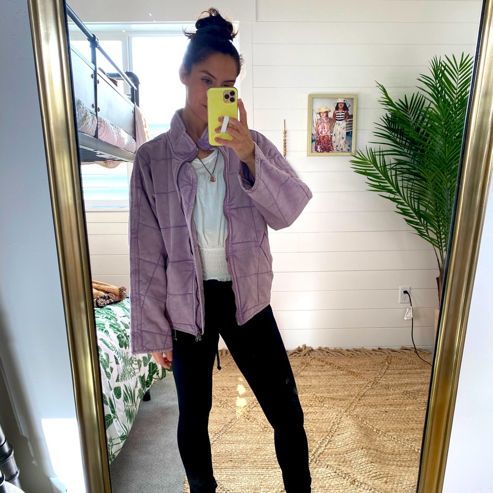 Free People Quilted Jacket